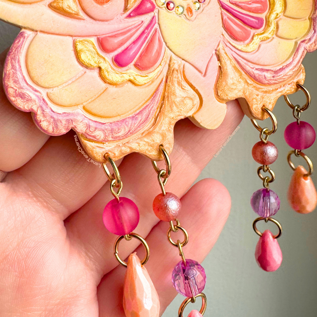 Sunset Moth Window and Wall Hanging Decoration