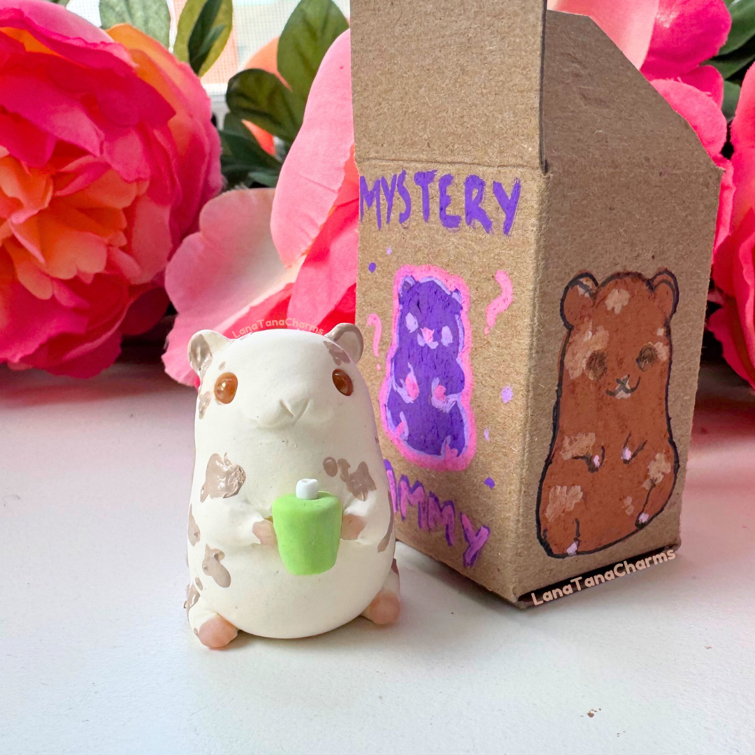 Mystery Hamster Figurine Blind Box- Snack Theme