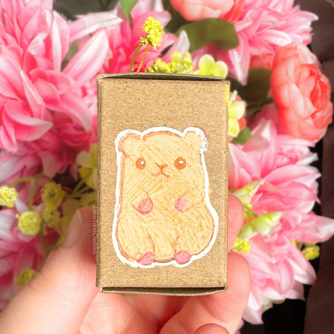 Summer Theme- Mystery Hamster Figurine Blind Box