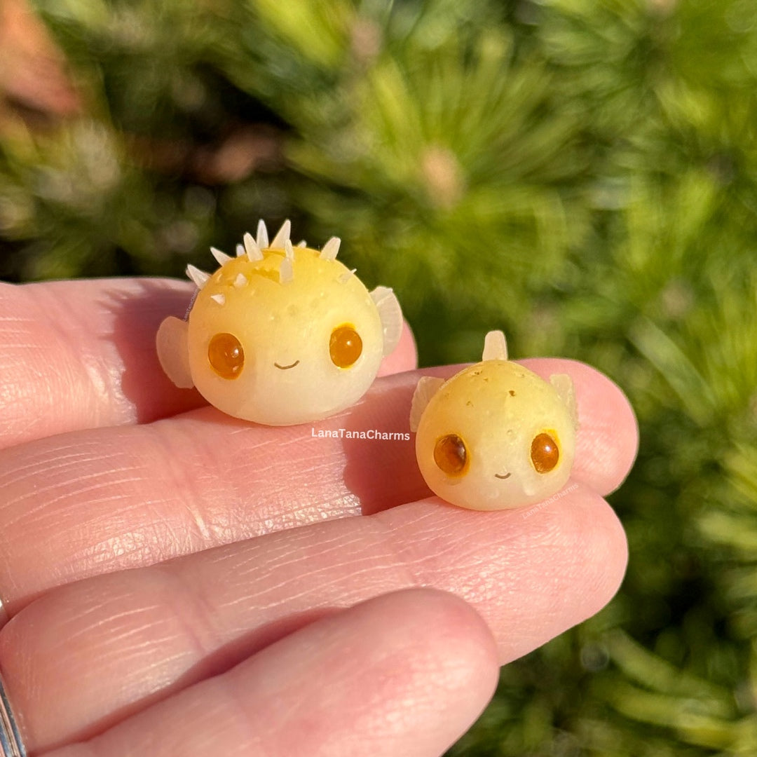 Puffer Fish Charm Set