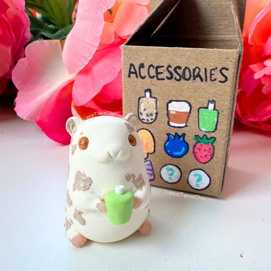 Mystery Hamster Figurine Blind Box- Snack Theme