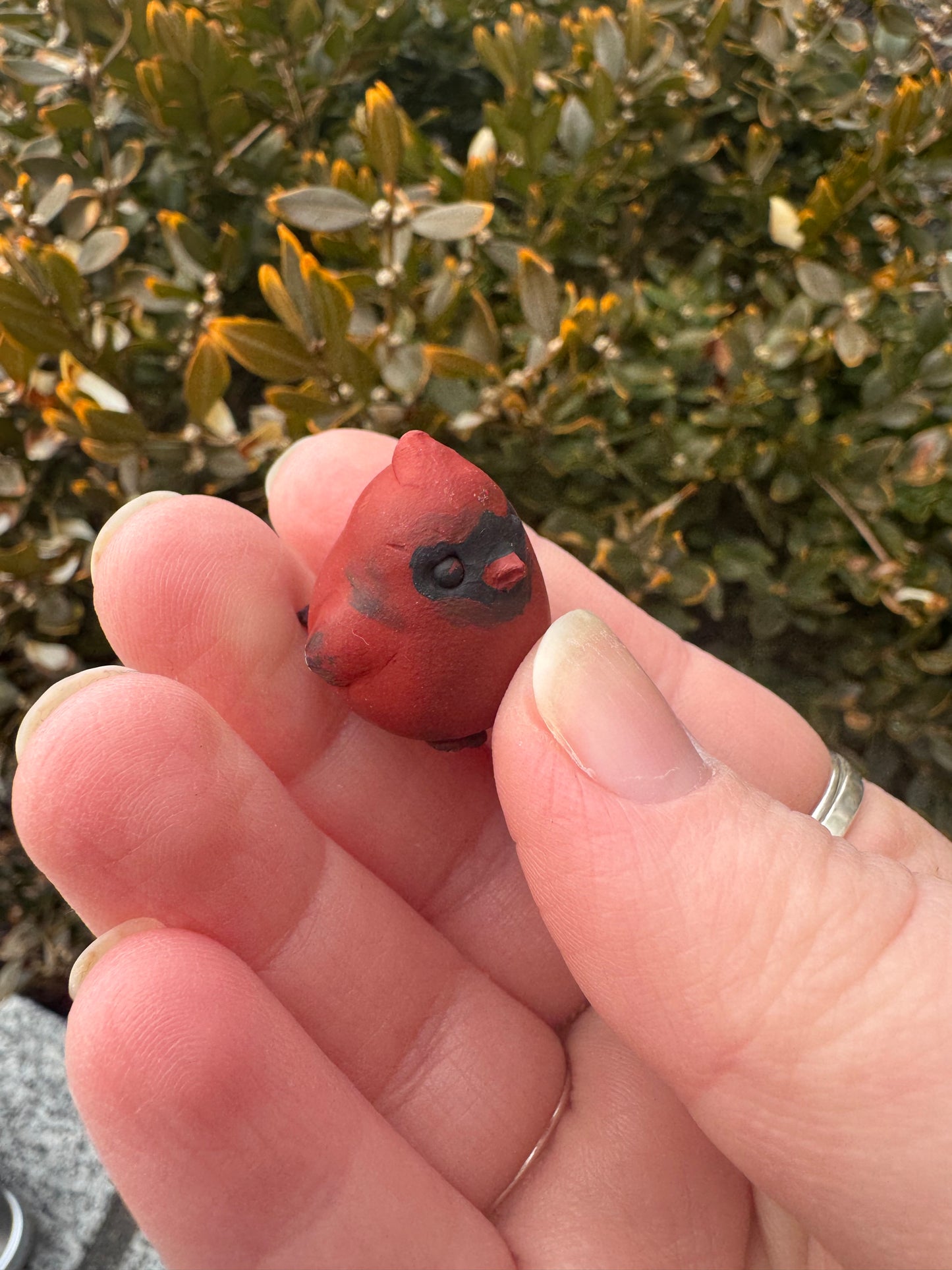 Mini Cardinal Figurine