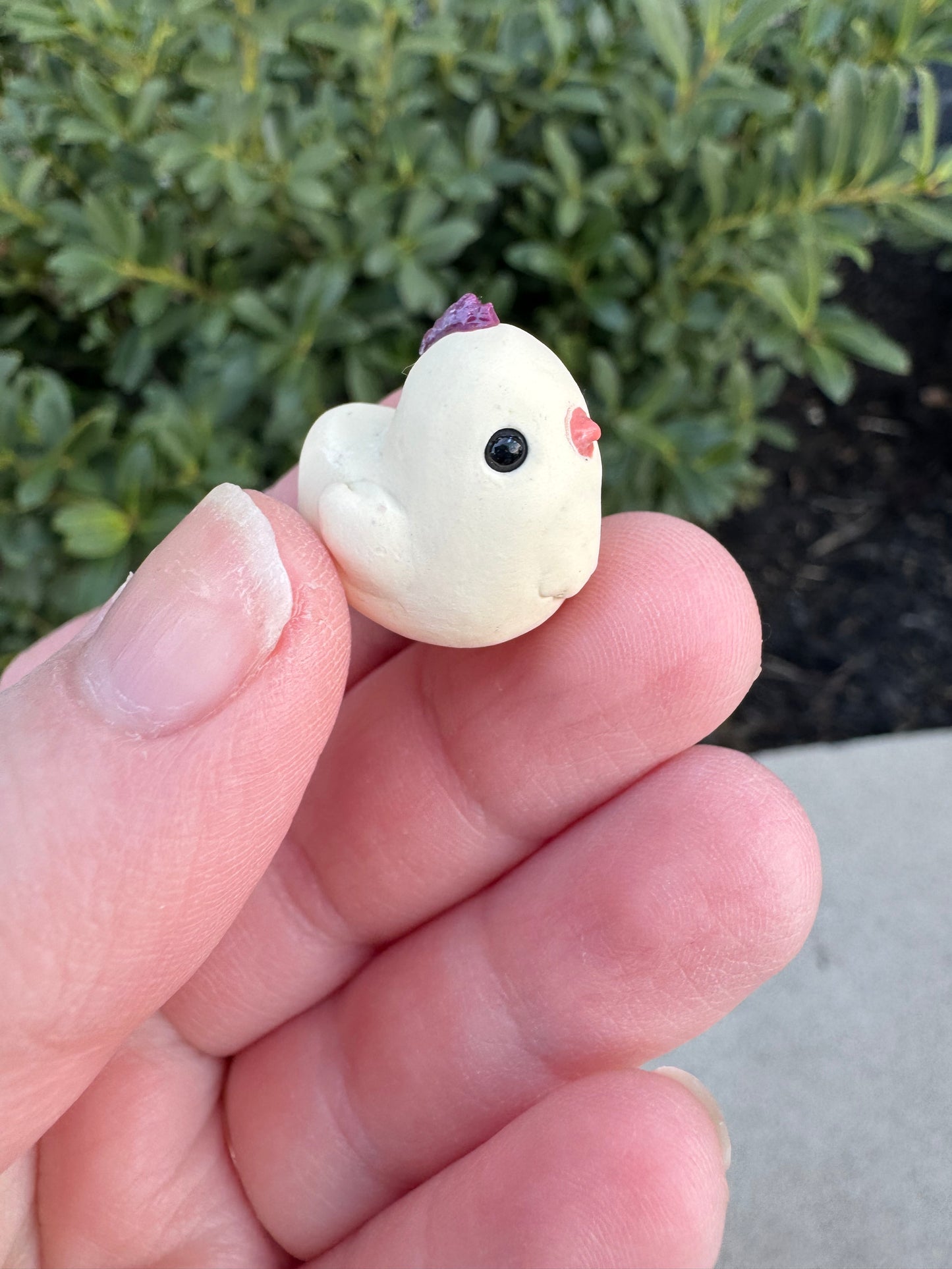 Mini Chicken Figurine