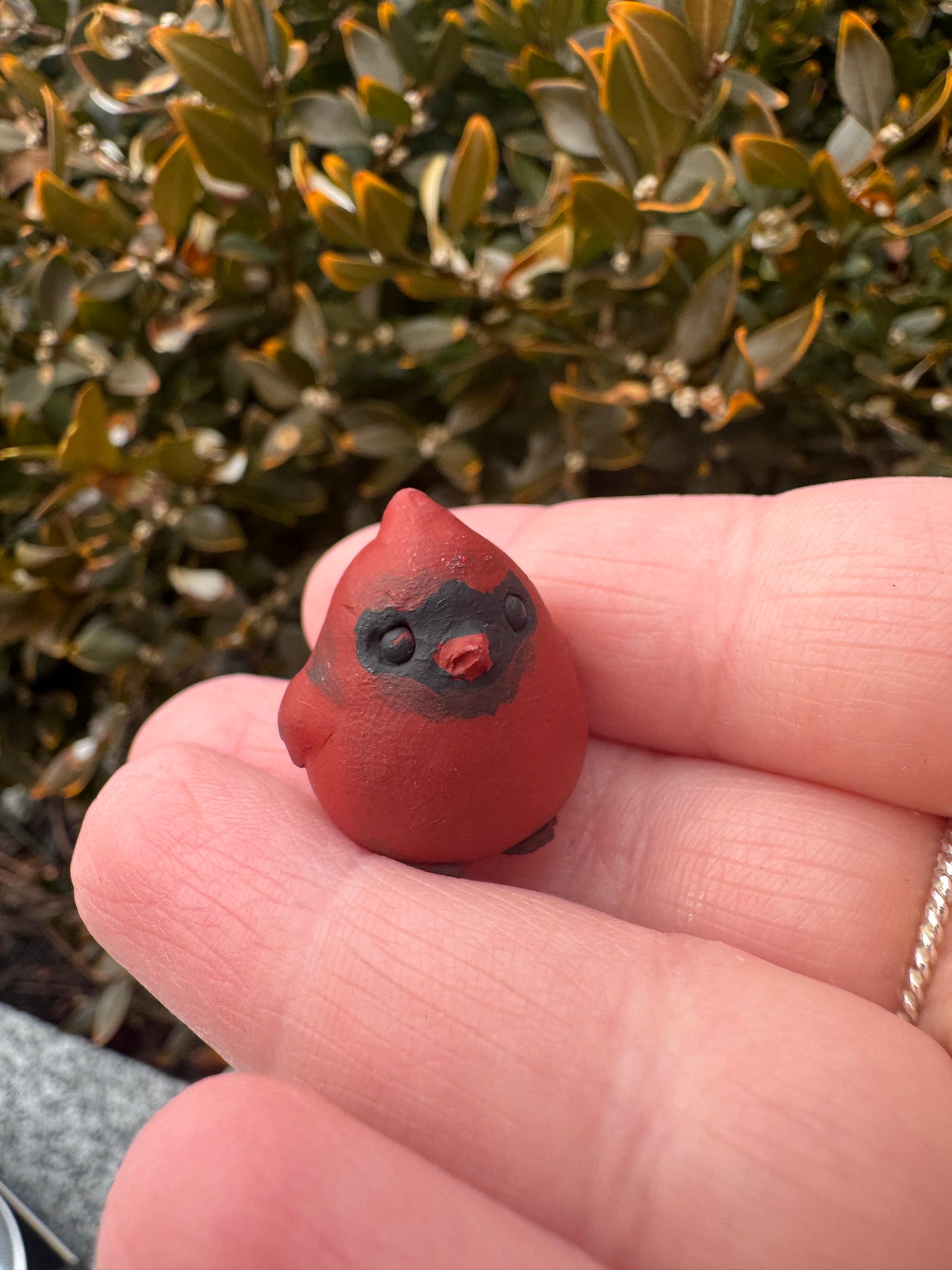 Mini Cardinal Figurine