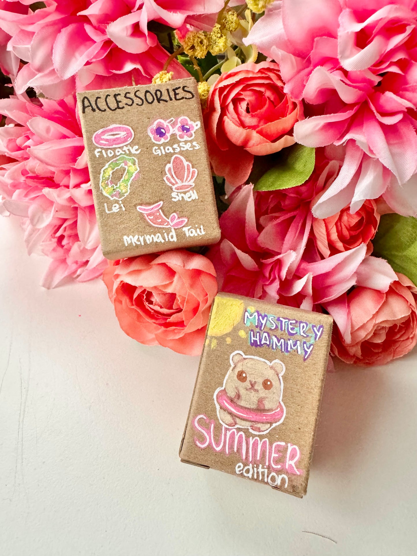 Summer Theme- Mystery Hamster Figurine Blind Box
