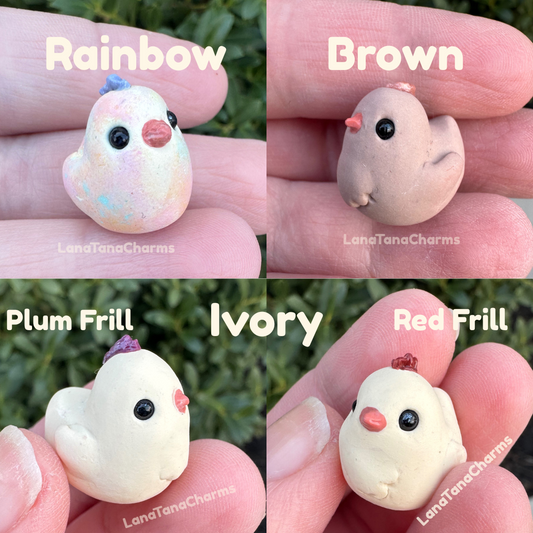 Mini Chicken Figurine