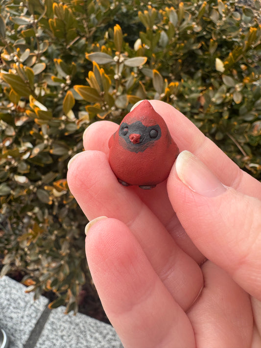 Mini Cardinal Figurine