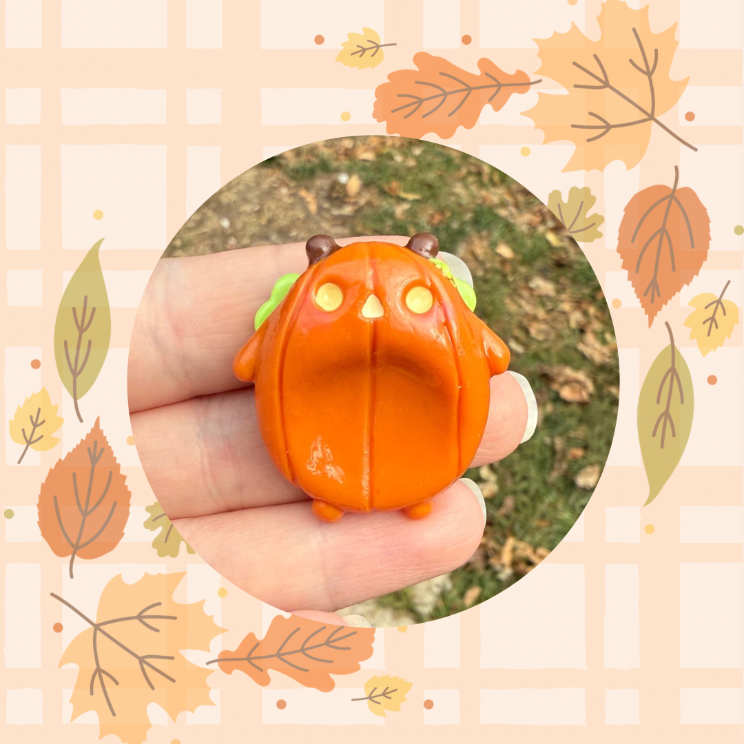 Halloween Edition LoveBug- Jack-O-Lantern