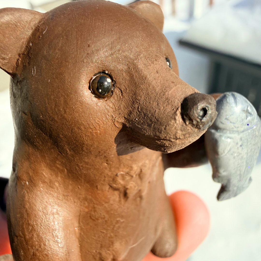 PREORDER Brown Bear - Desk Buddy or Keychain