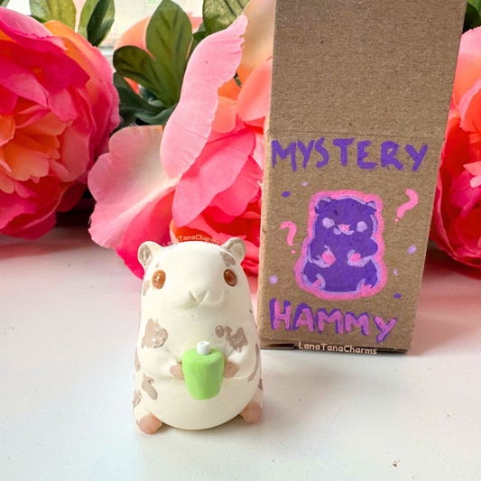 Mystery Hamster Figurine Blind Box- Snack Theme