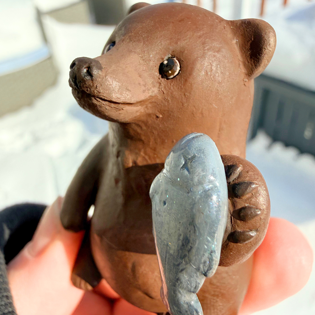 PREORDER Brown Bear - Desk Buddy or Keychain
