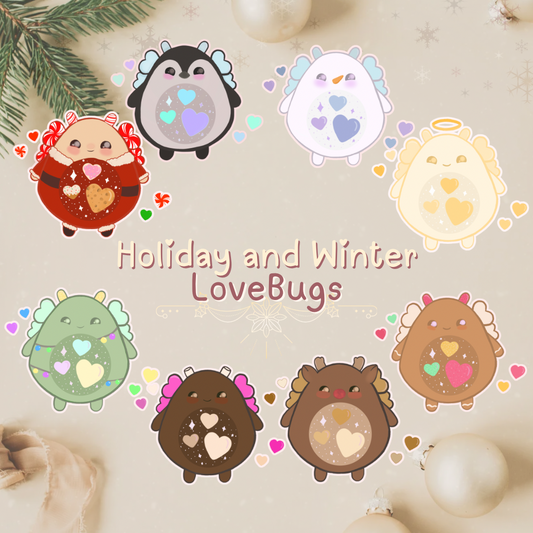 Holiday and Winter LoveBugs